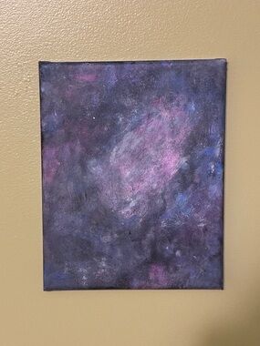 Abstract Galaxy Painting